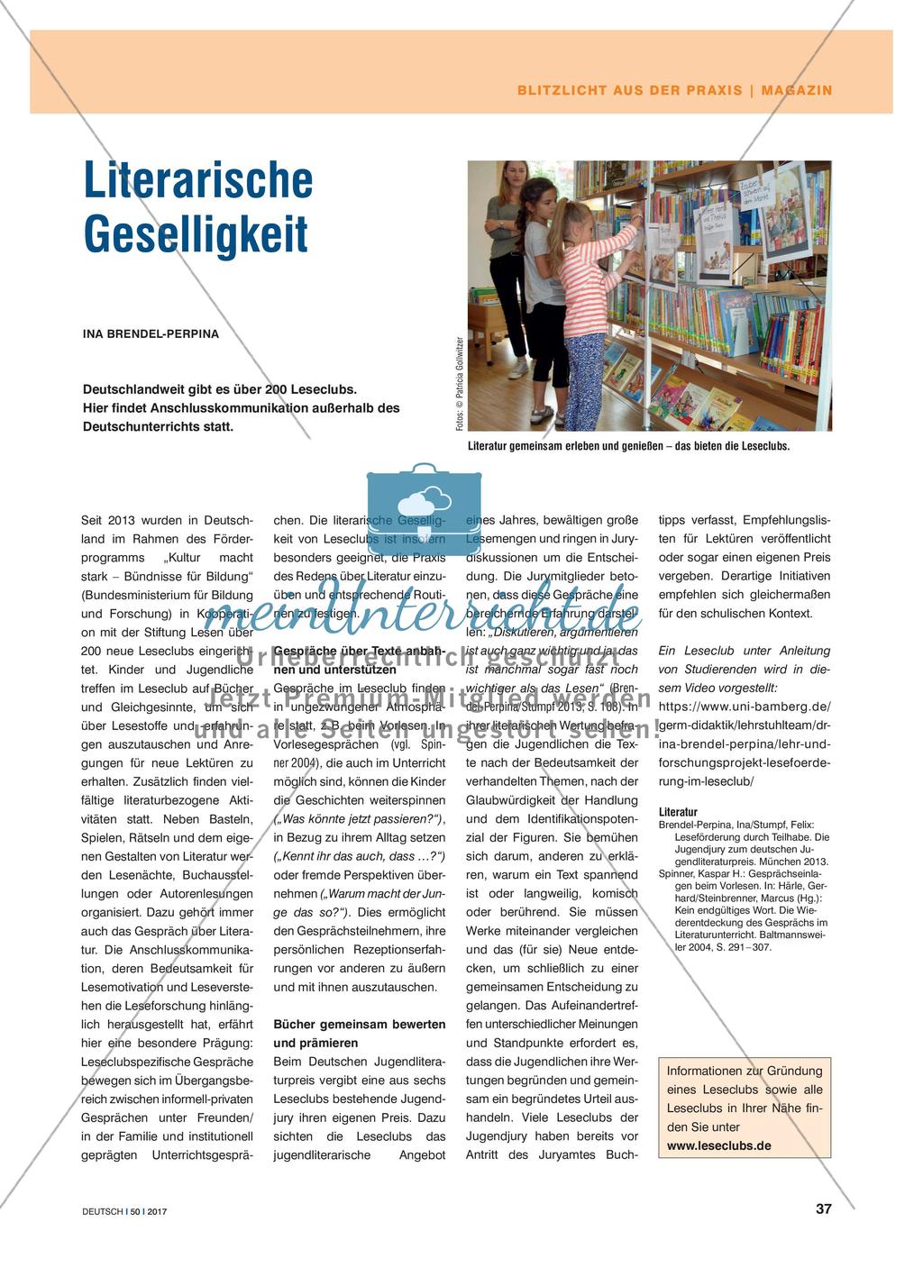 Literarische Geselligkeit Preview 1