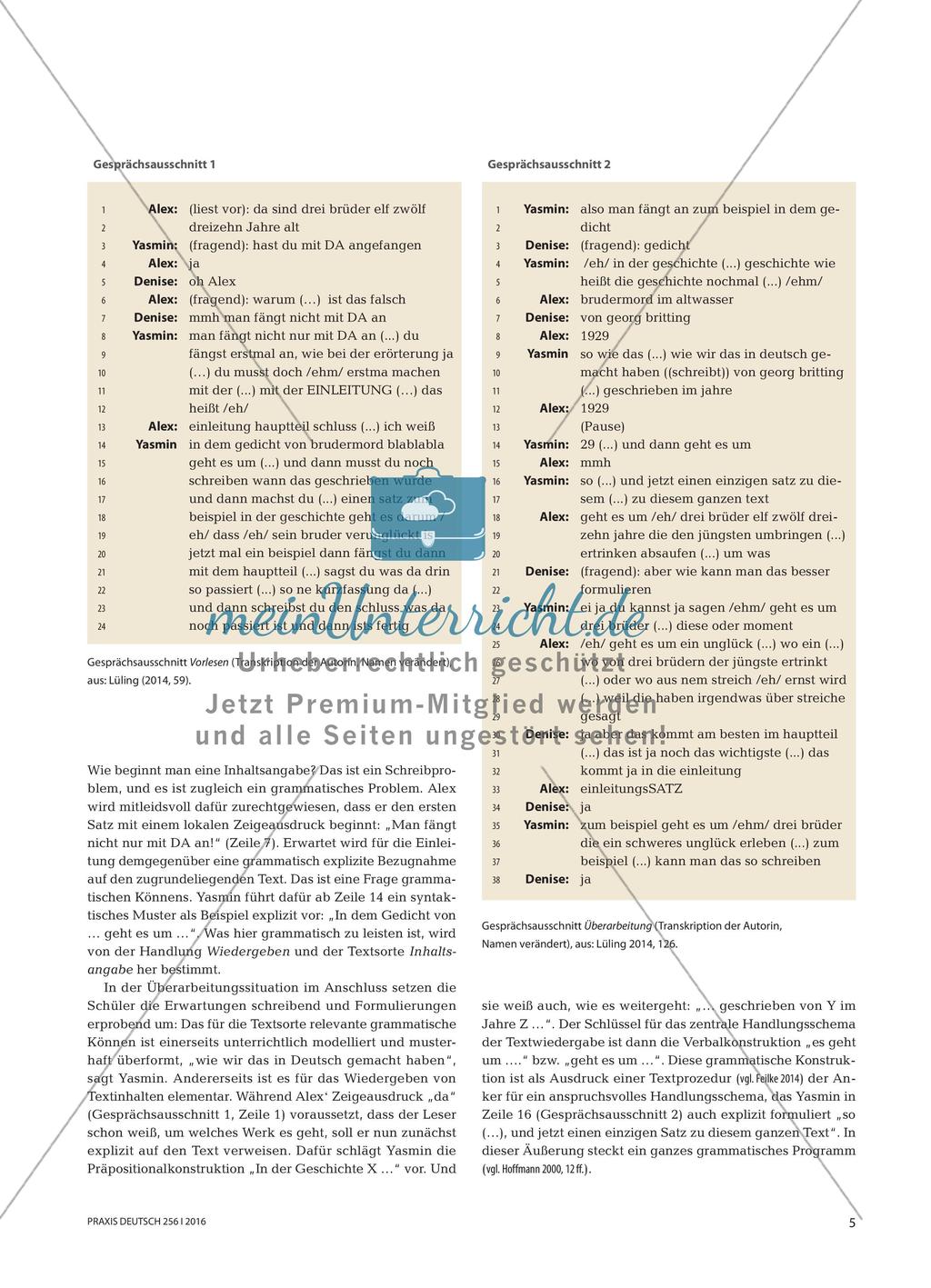 Grammatisches Lernen Preview 2