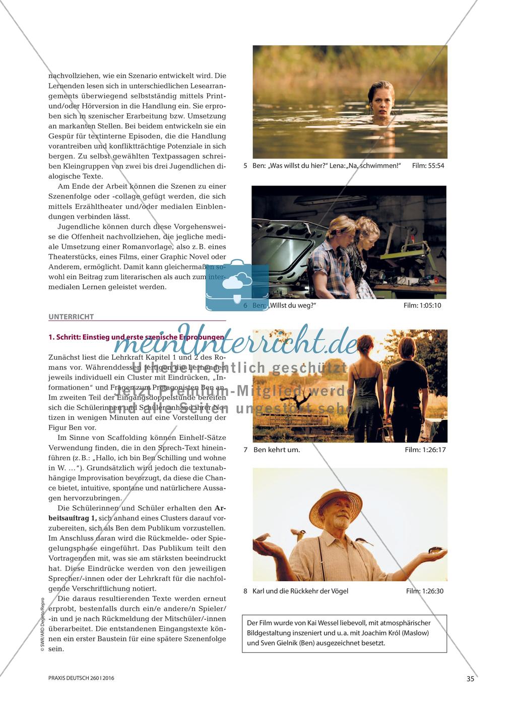 Pampa Blues - Szenisches Schreiben zu Romanauszügen, Film-Passagen und Blues-Titeln Preview 3