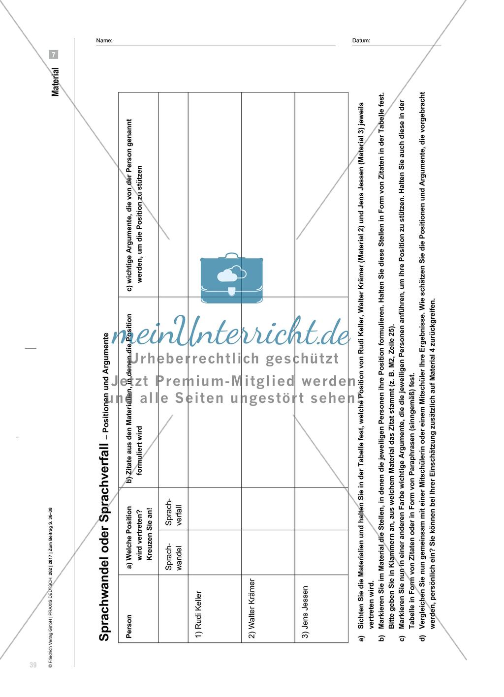 Sprachwandel oder Sprachverfall? - Ein vieldiskutiertes Thema im Radiofeature Preview 4