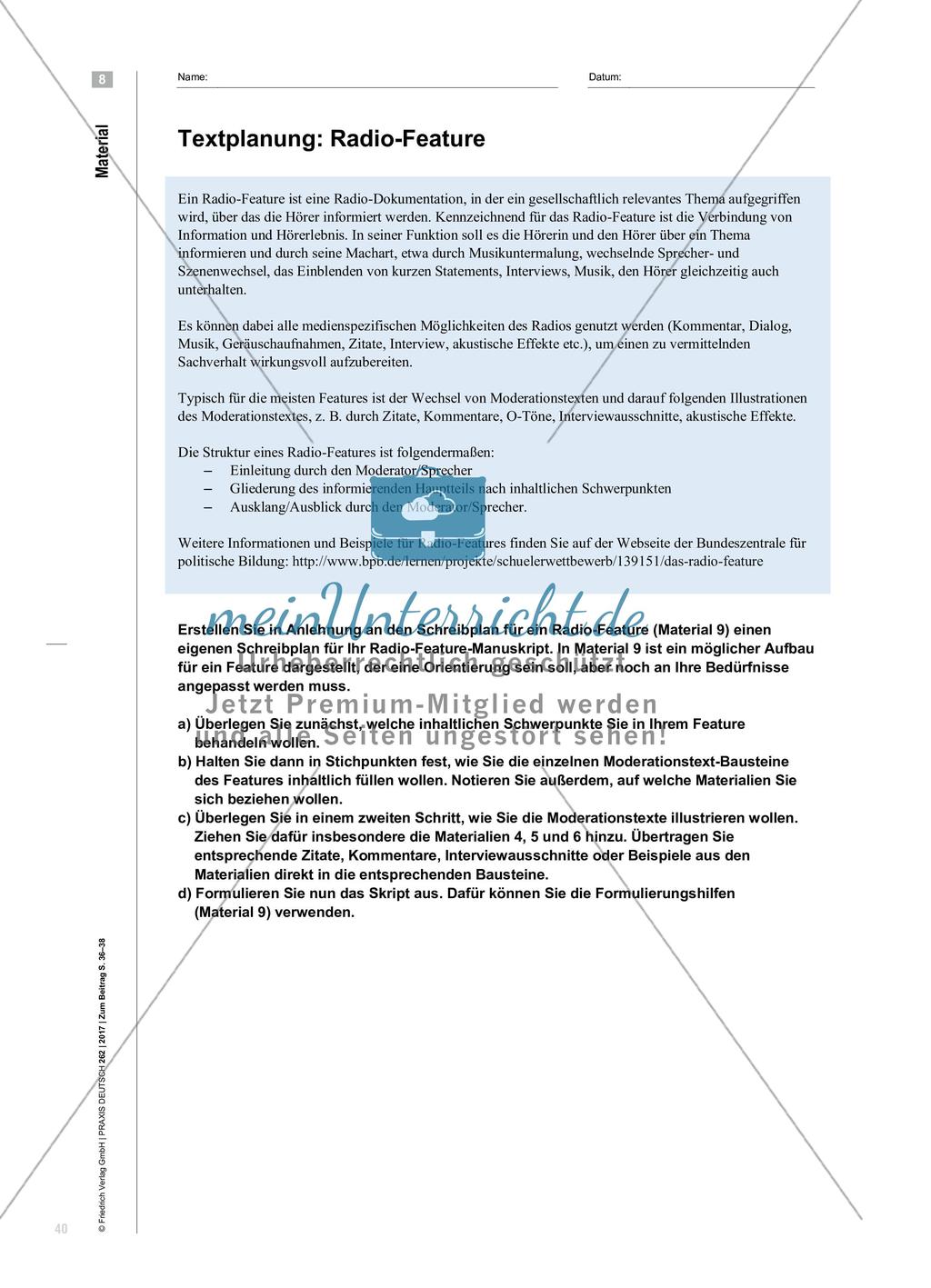 Sprachwandel oder Sprachverfall? - Ein vieldiskutiertes Thema im Radiofeature Preview 5