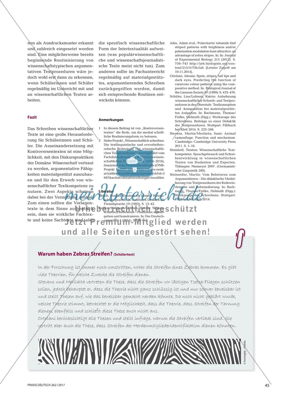 Stars with stripes? - Kontroversen schreiben zu strittigen Fragen der Wissenschaft Preview 4