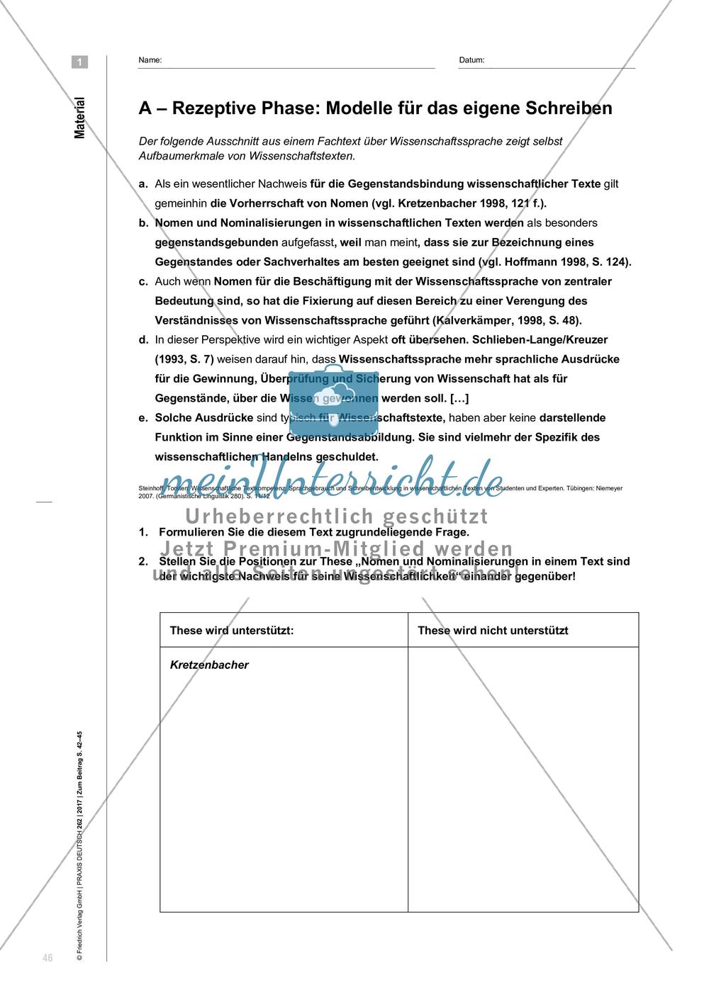 Stars with stripes? - Kontroversen schreiben zu strittigen Fragen der Wissenschaft Preview 5