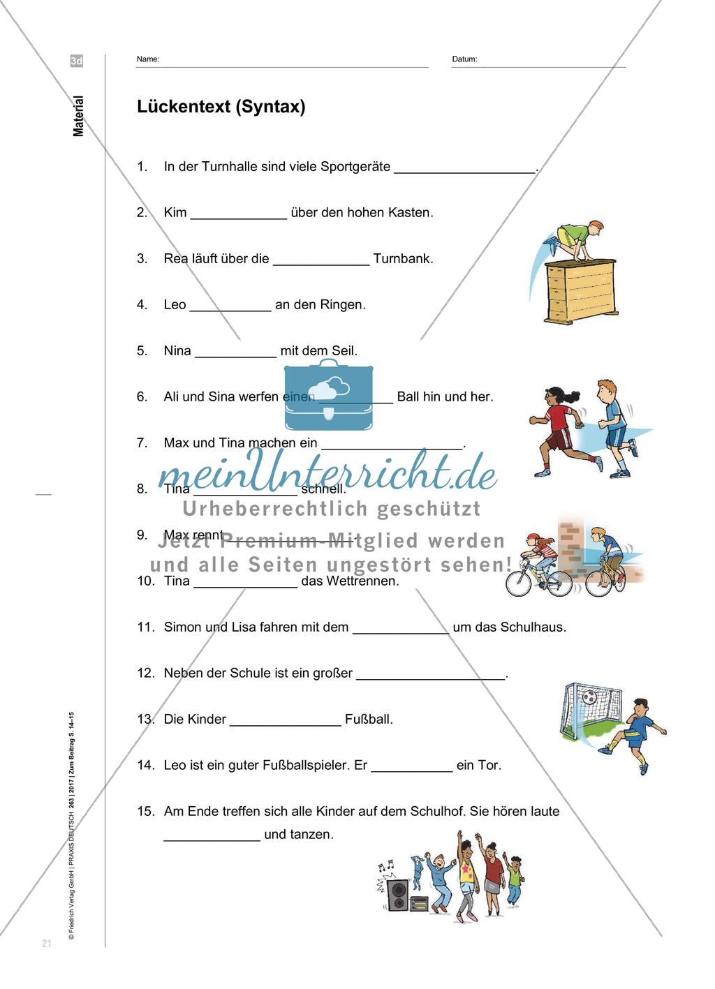 Fußballtor oder Fußballschläger? - Quantitative und qualitative Wortschatzerweiterung durch strategiebasierte Wortschatzarbeit Preview 8