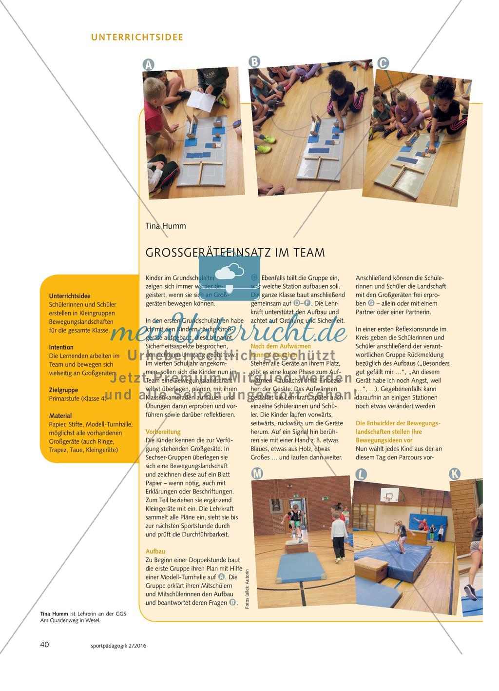 GROSSGERÄTEEINSATZ IM TEAM Preview 1