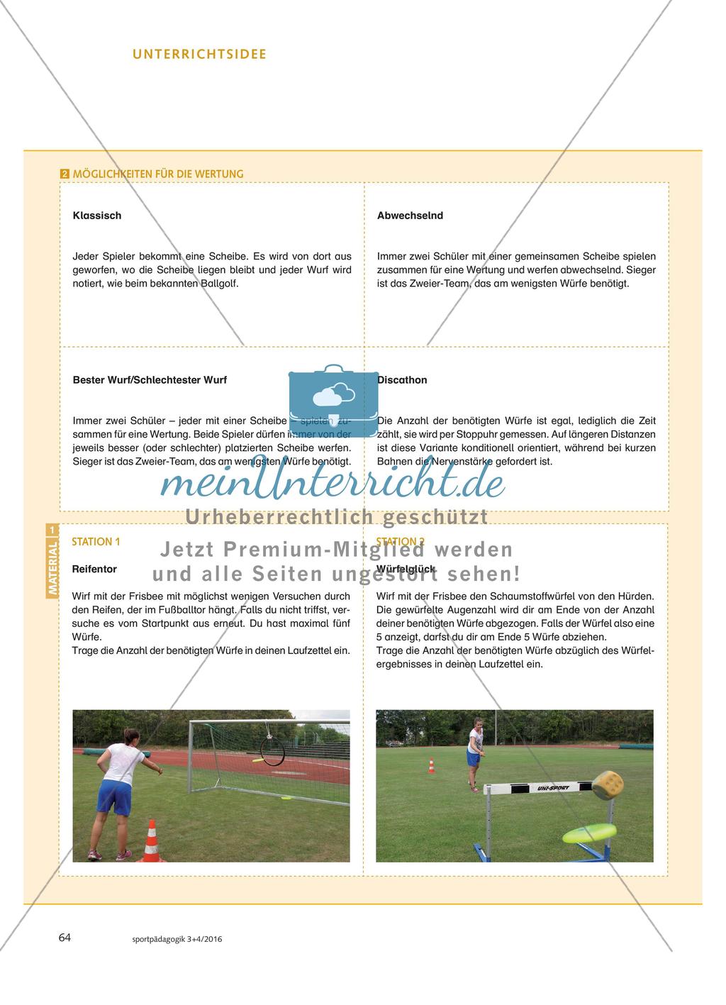 DISCGOLF AN STATIONEN Preview 2