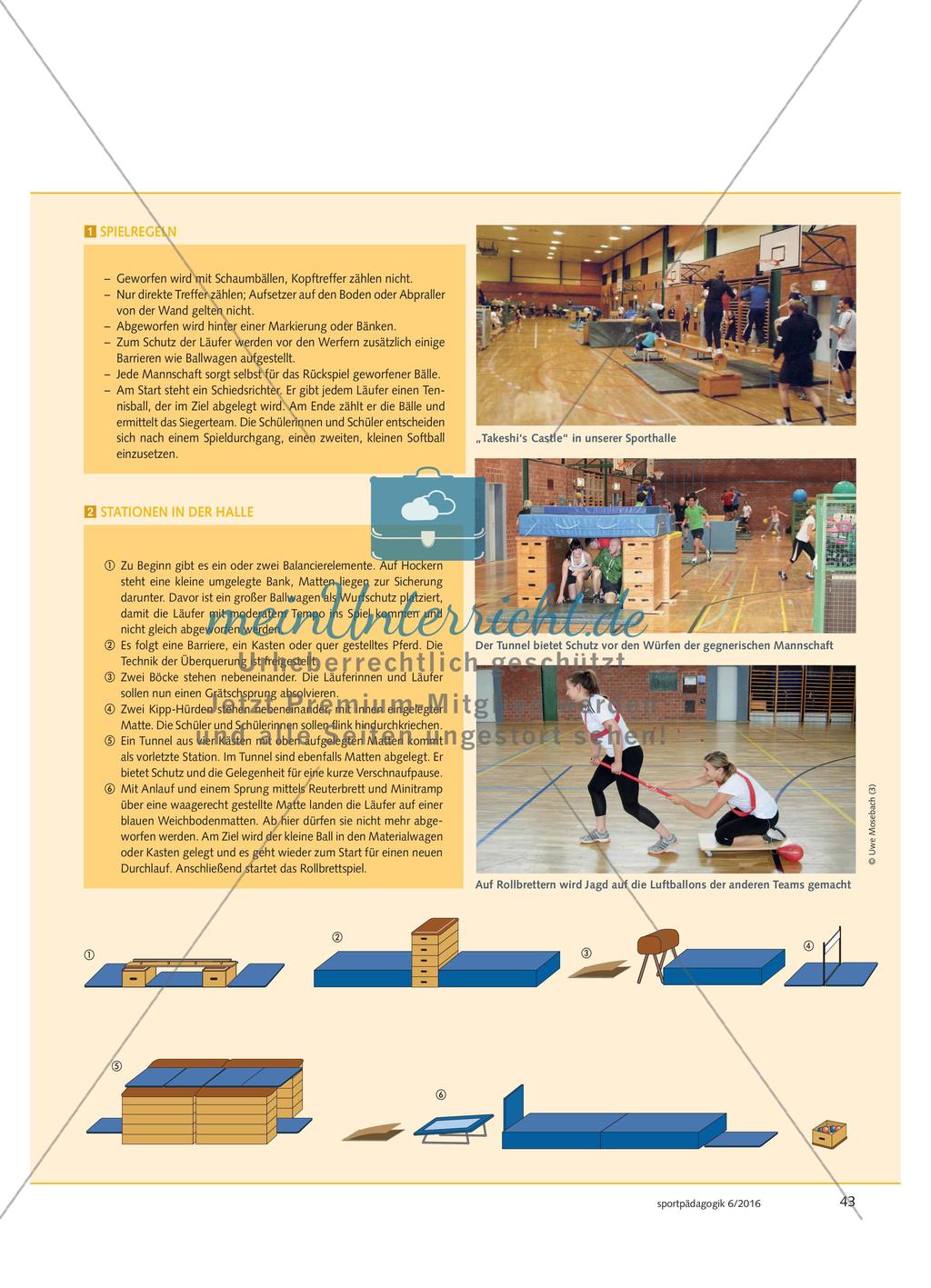 „TAKESHI’S CASTLE“ IN DER SPORTHALLE Preview 2