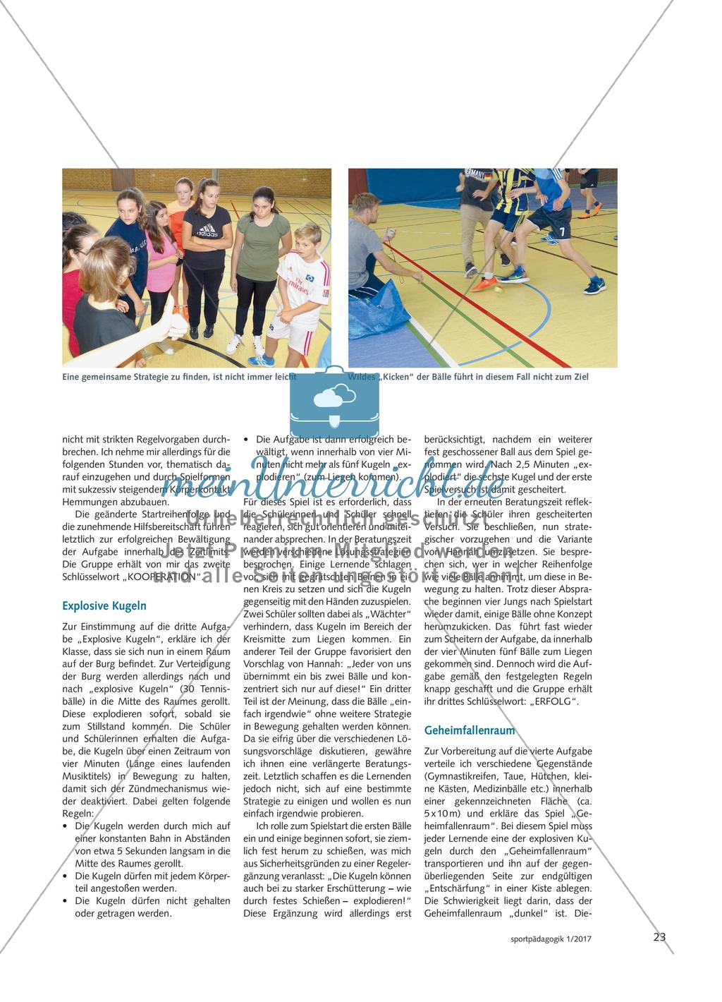 Zusammen erobern wir den Schatz! - In diesem Beitrag werden die Schülerinnen und Schüler zu Abenteurern und müssen miteinander kooperieren, um alle Aufgaben zu lösen Preview 4