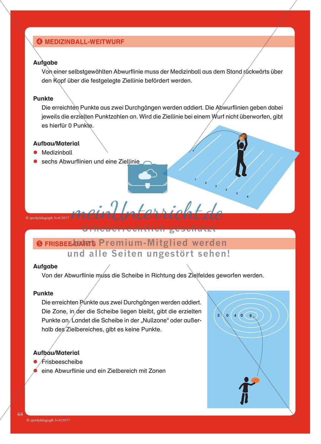 Wettbewerbe mit Risiko - Schülerinnen und Schüler der Oberstufe setzen sich mit alternativen Wettbewerben auseinander und erarbeiten eigene Ideen für Würfe mit Risiko-Charakter Preview 7
