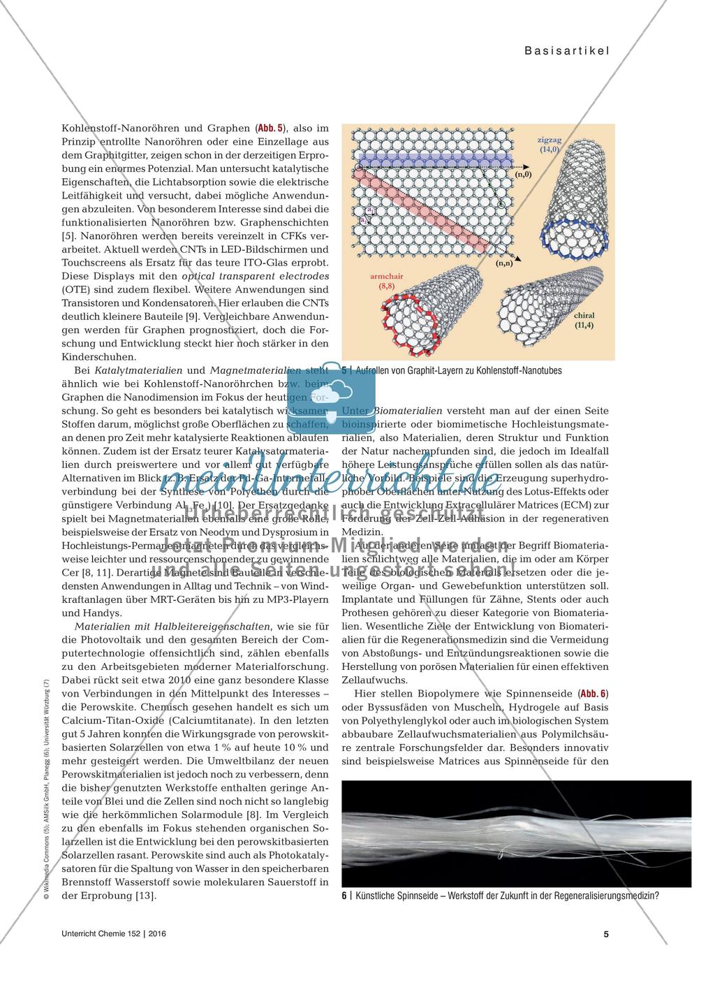 Materialien für die Zukunft - Ein Überblick über die aktuelle Anwendungsforschung zu modernen Materialien Preview 4