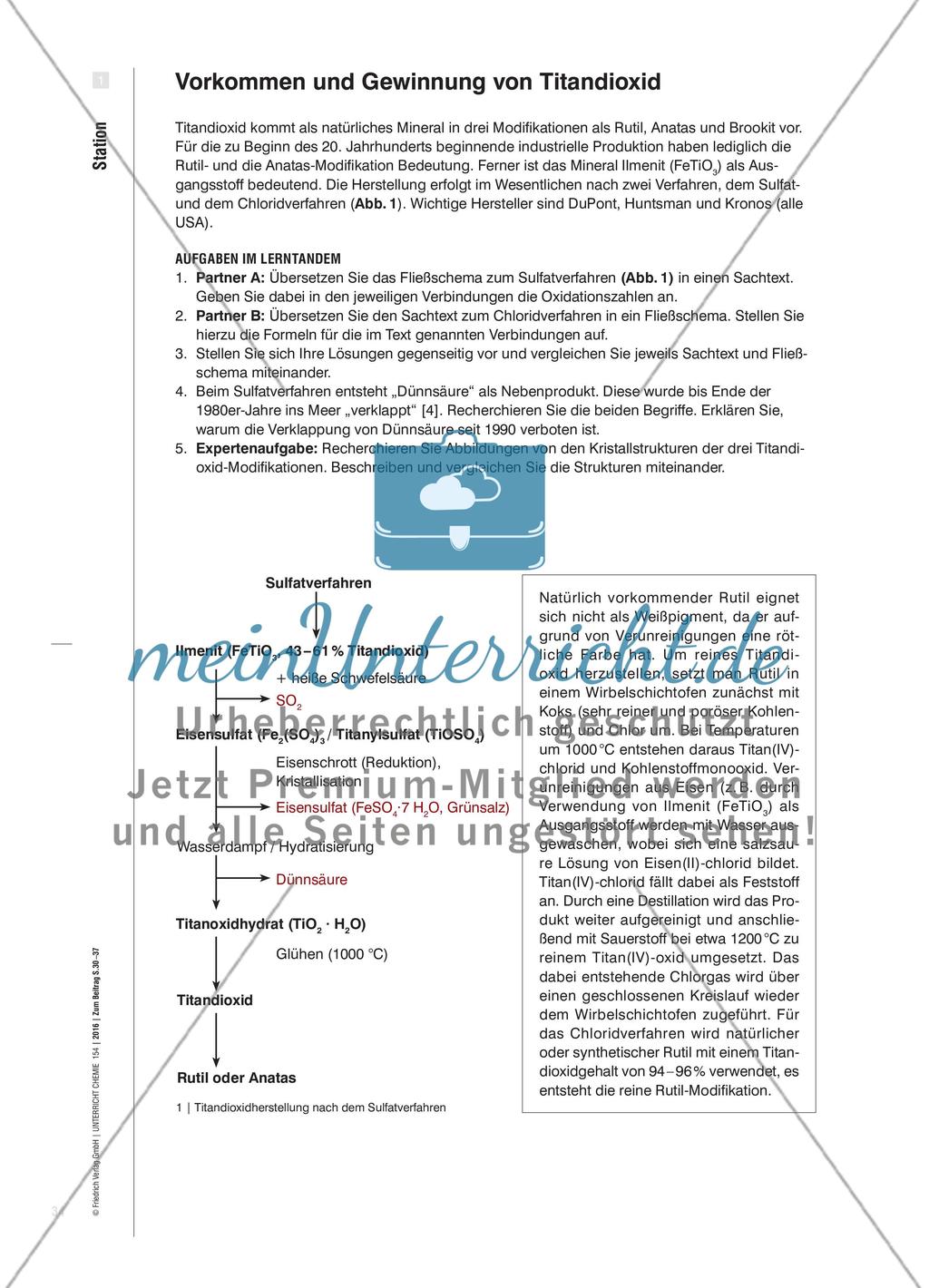 Vielseitiges Titandioxid - Herstellung, Eigenschaften und Einsatzbereiche von Titandioxid Preview 5