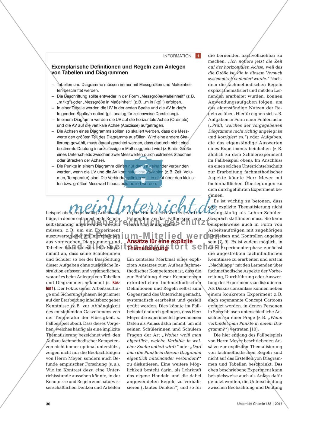 Sprechen Sie über die Regeln! - Zur Relevanz der expliziten Thematisierung von Regeln zum naturwissenschaftlichen Denken und Arbeiten Preview 3
