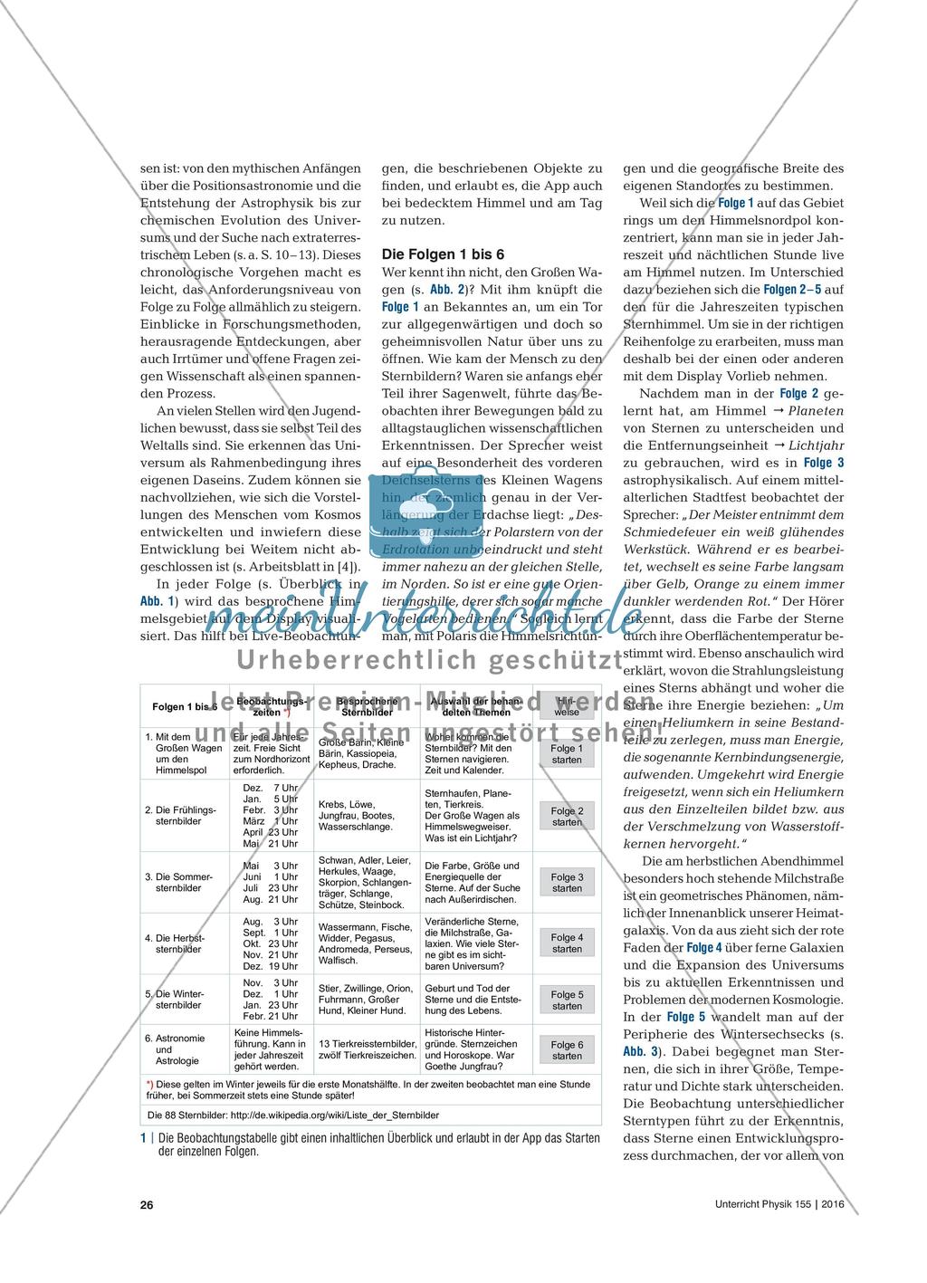 Per Audioguide durchs Weltall - Die Astronomie mithilfe einer speziellen App systematisch erschließen und als Motivator für den Physikunterricht nutzen Preview 2