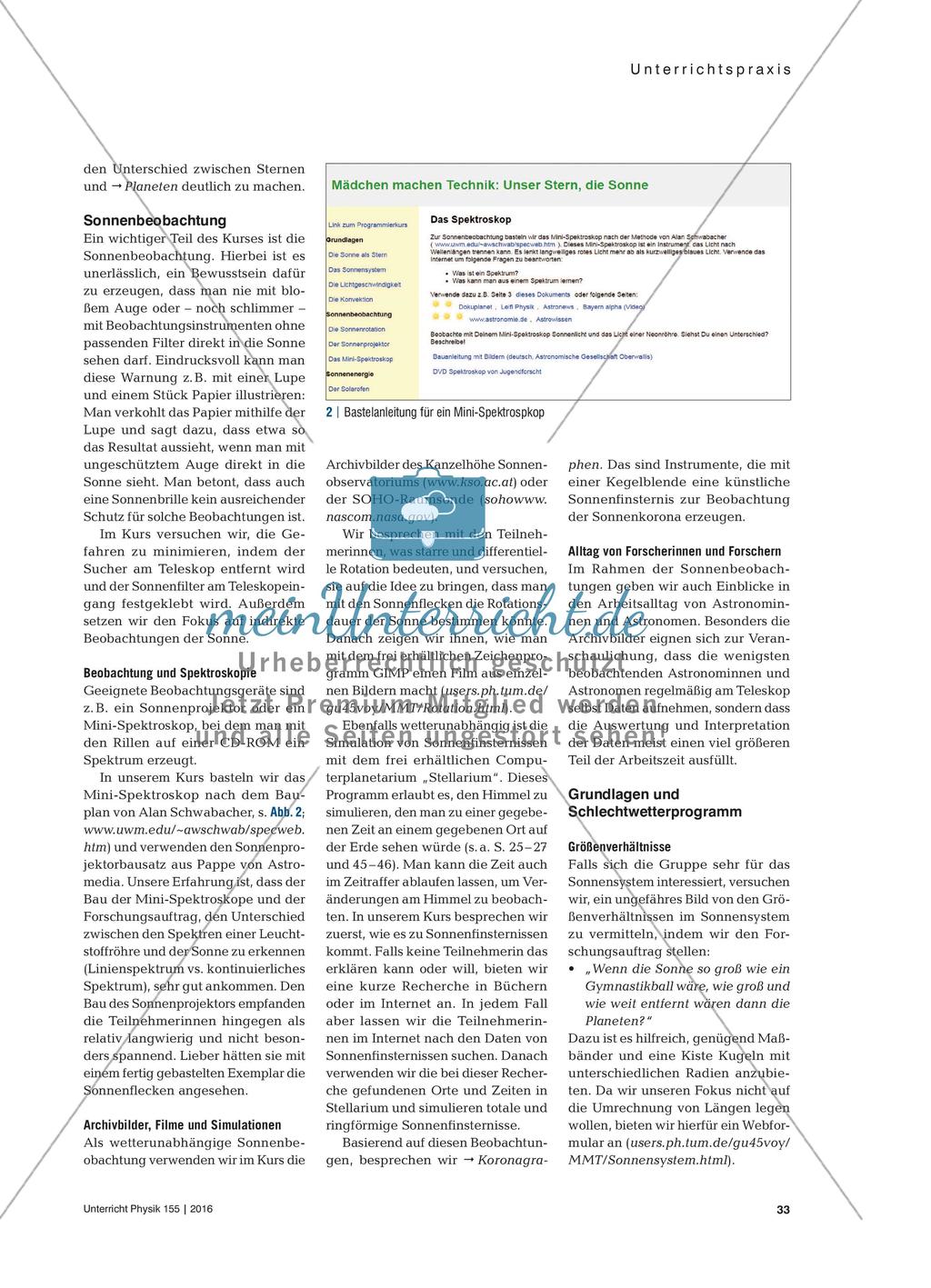 Unser Stern, die Sonne - Eine Einführung in die Sonnenforschung für Schülerinnen und Schüler ab der 4. Klasse Preview 2