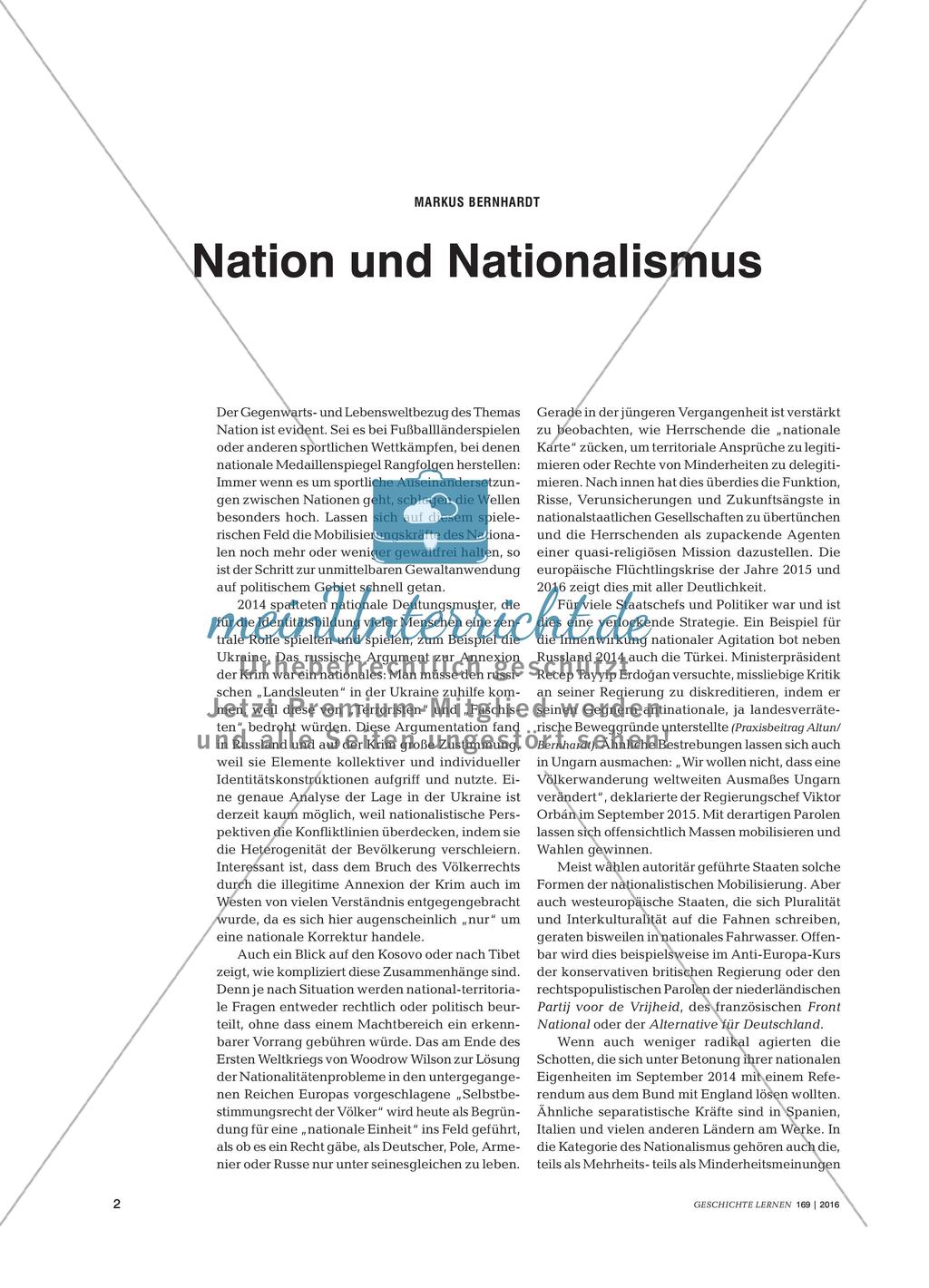 Nation und Nationalismus Preview 1