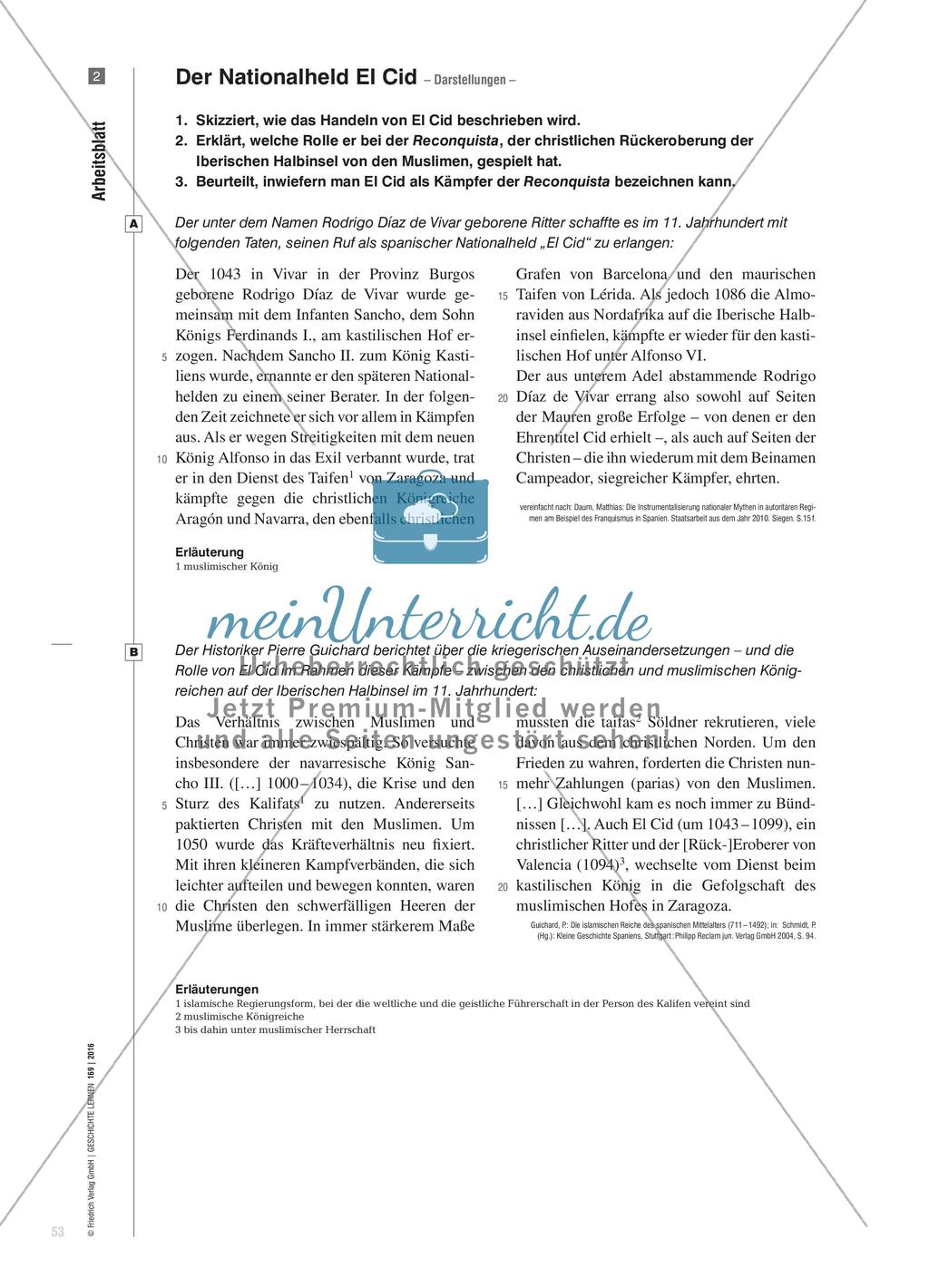 Instrumentalisierung nationaler Mythen im Franquismus - In welche Traditionen stellte sich General Franco? Preview 4