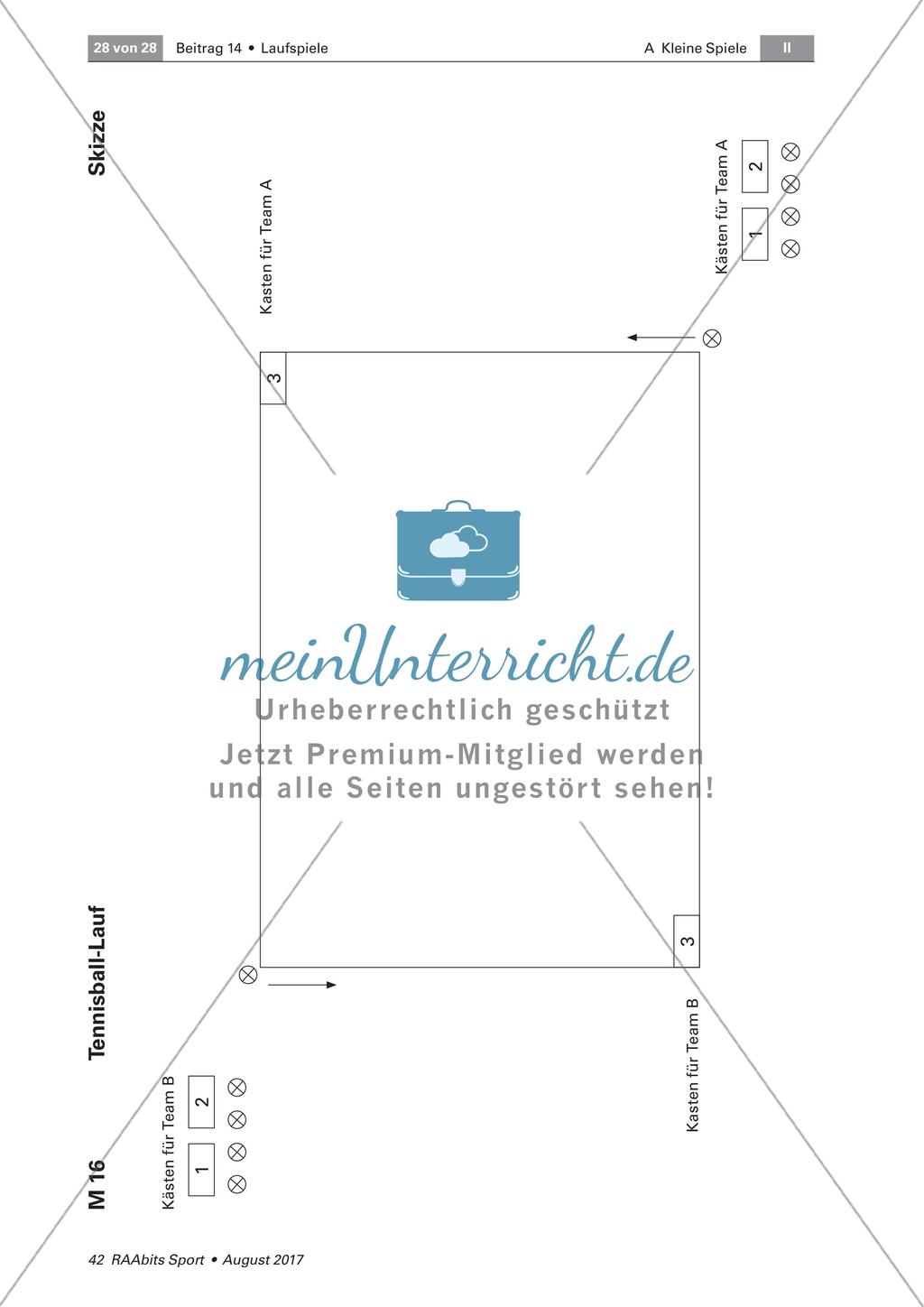 Laufspiele zur Verbesserung der Ausdauerfähigkeit in Kleingruppen Preview 4