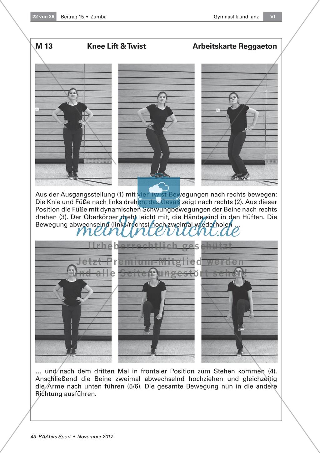 Zumba am Beispiel von Merengue und Reggaeton Preview 15