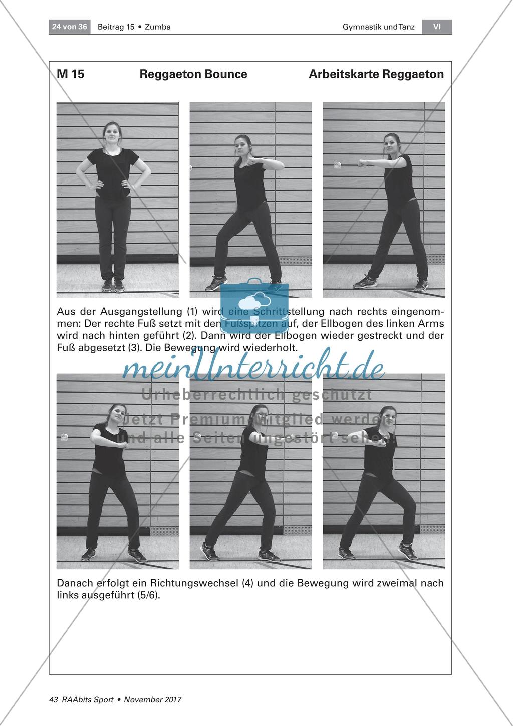 Zumba am Beispiel von Merengue und Reggaeton Preview 17