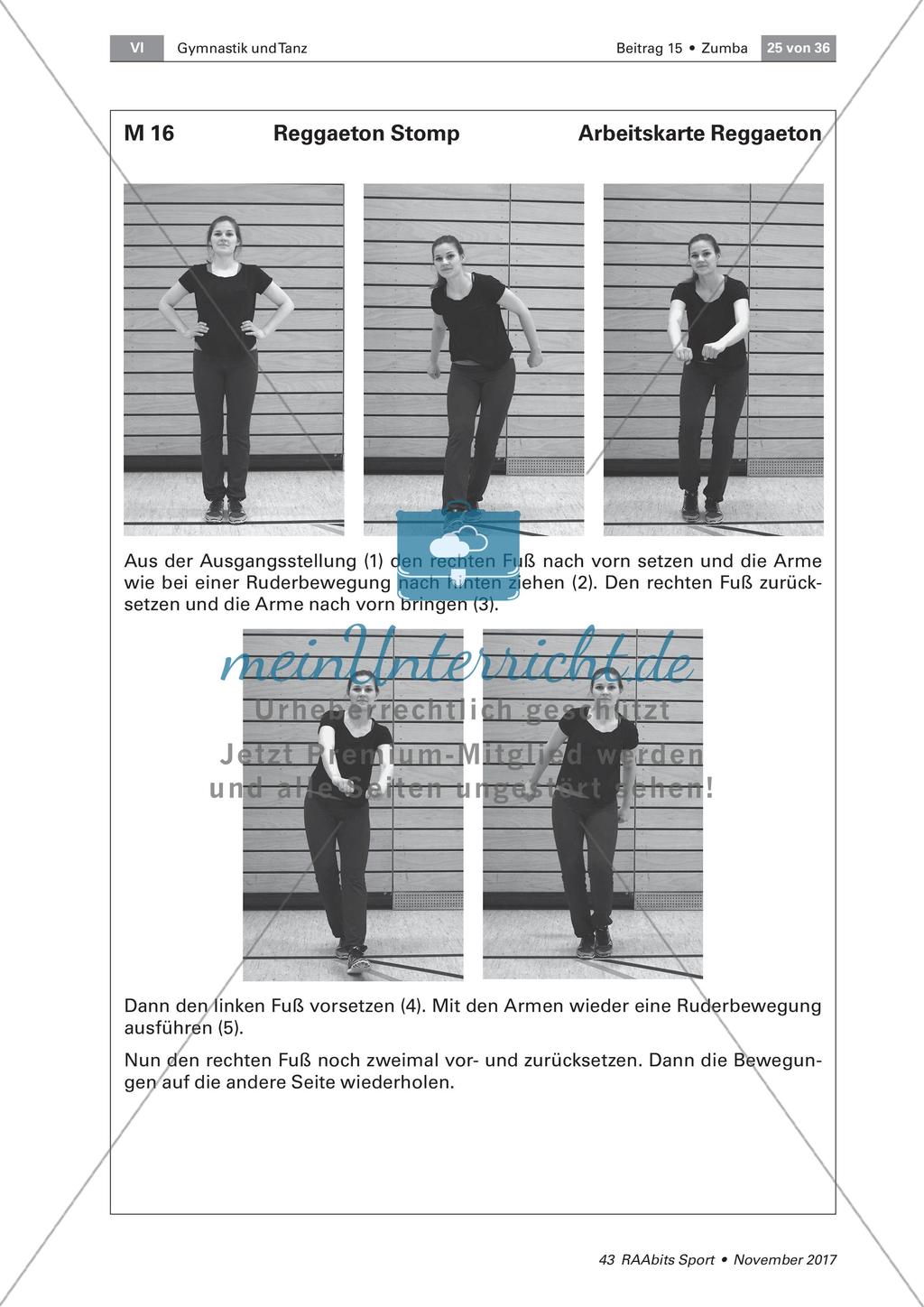 Zumba am Beispiel von Merengue und Reggaeton Preview 18