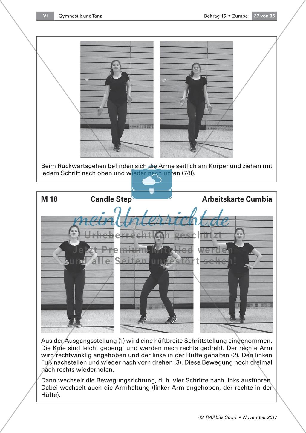 Zumba am Beispiel von Merengue und Reggaeton Preview 20