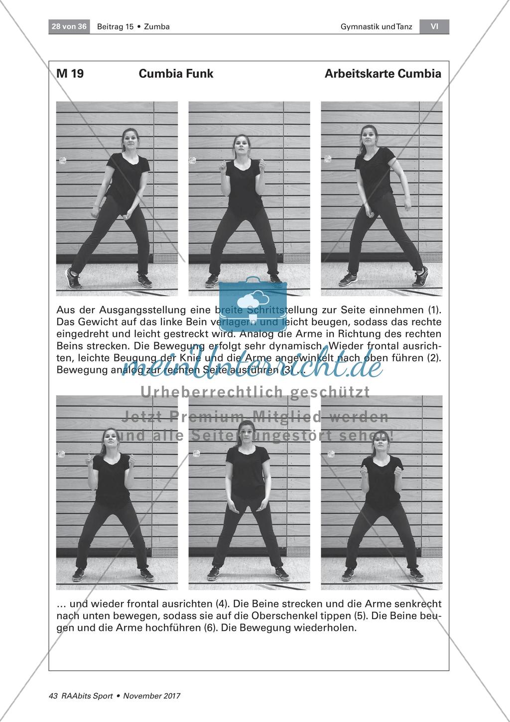 Zumba am Beispiel von Merengue und Reggaeton Preview 21