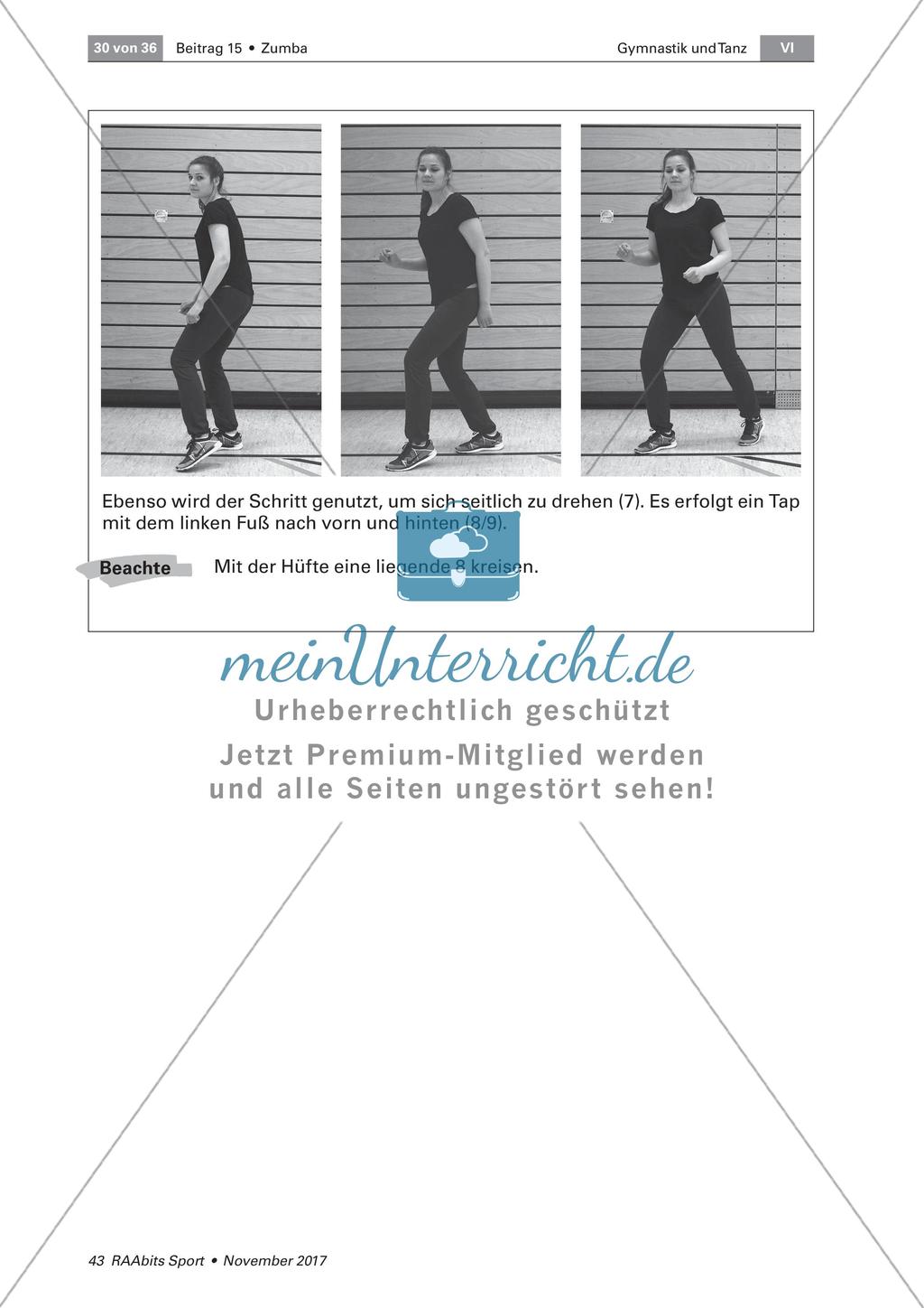 Zumba am Beispiel von Merengue und Reggaeton Preview 23