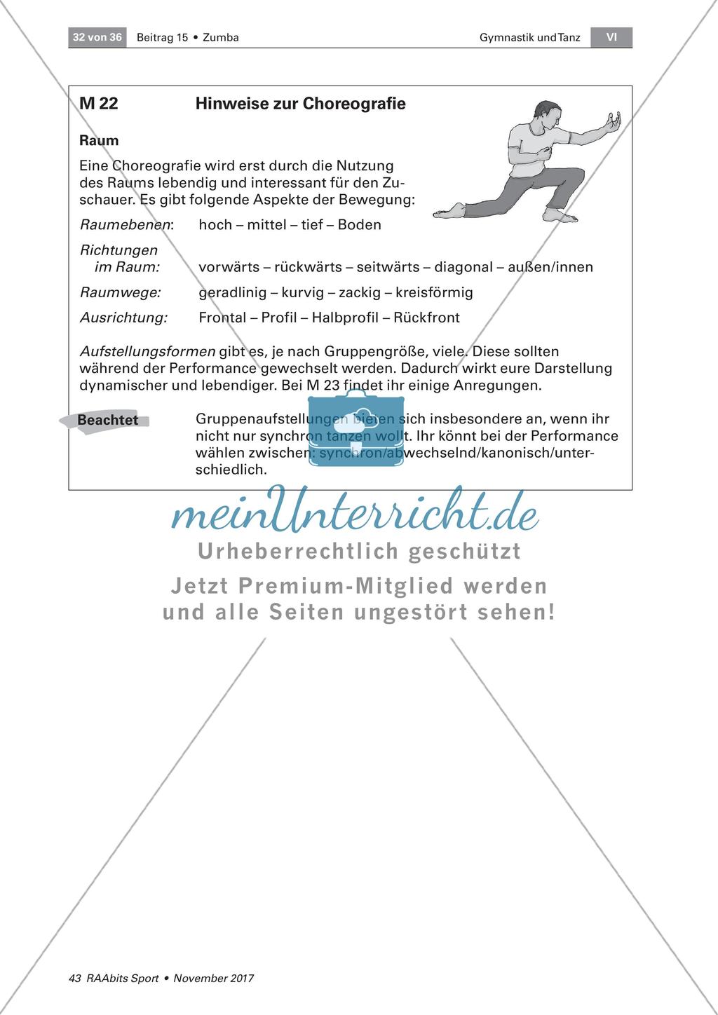 Zumba am Beispiel von Merengue und Reggaeton Preview 25