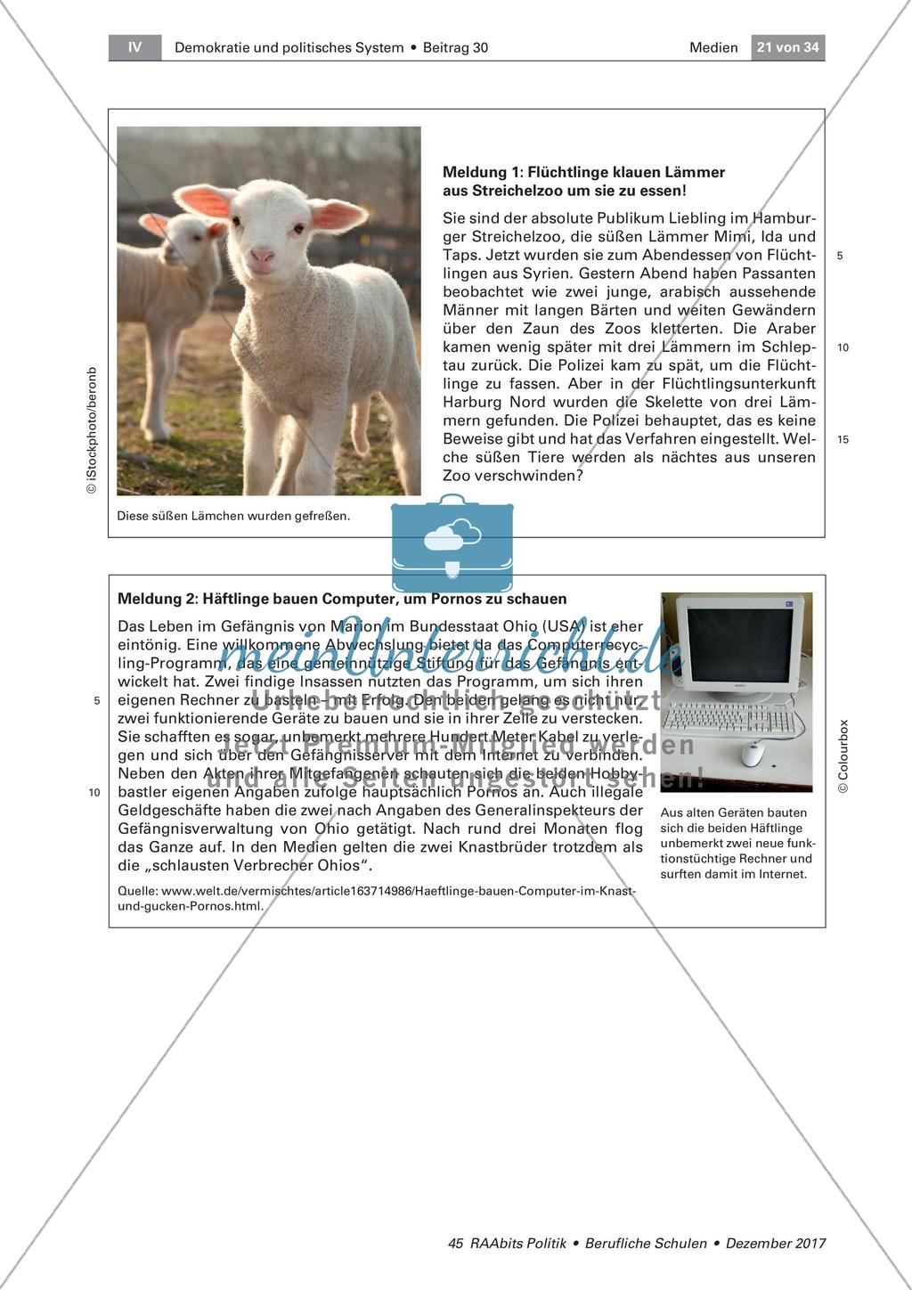 Die Objektivität der medialen Berichterstattung Preview 5