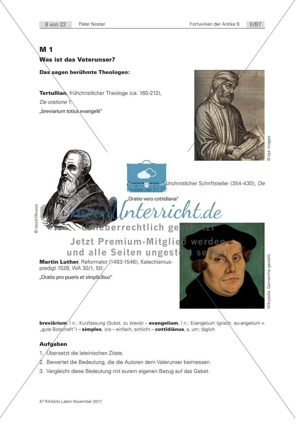 Pater Noster: Das Vaterunser als liturgisches Gebet Preview 1