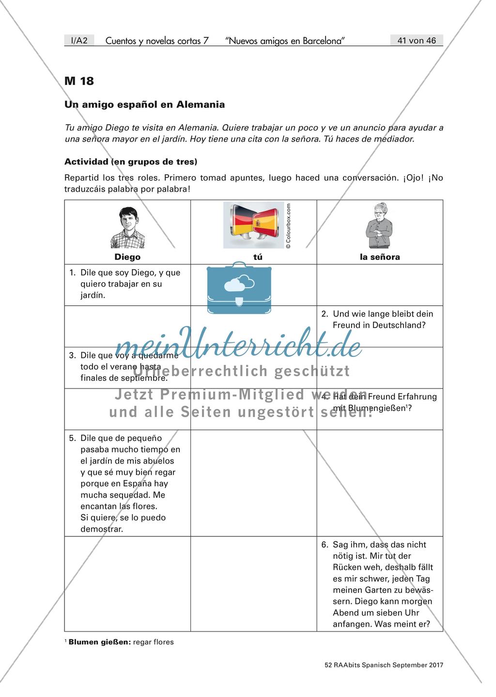 Interkulturelles Lernen anhand einer Ganzschrift: correo electrónico Preview 1