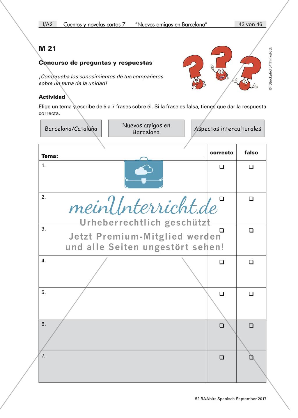 Interkulturelles Lernen anhand einer Ganzschrift: correo electrónico Preview 3
