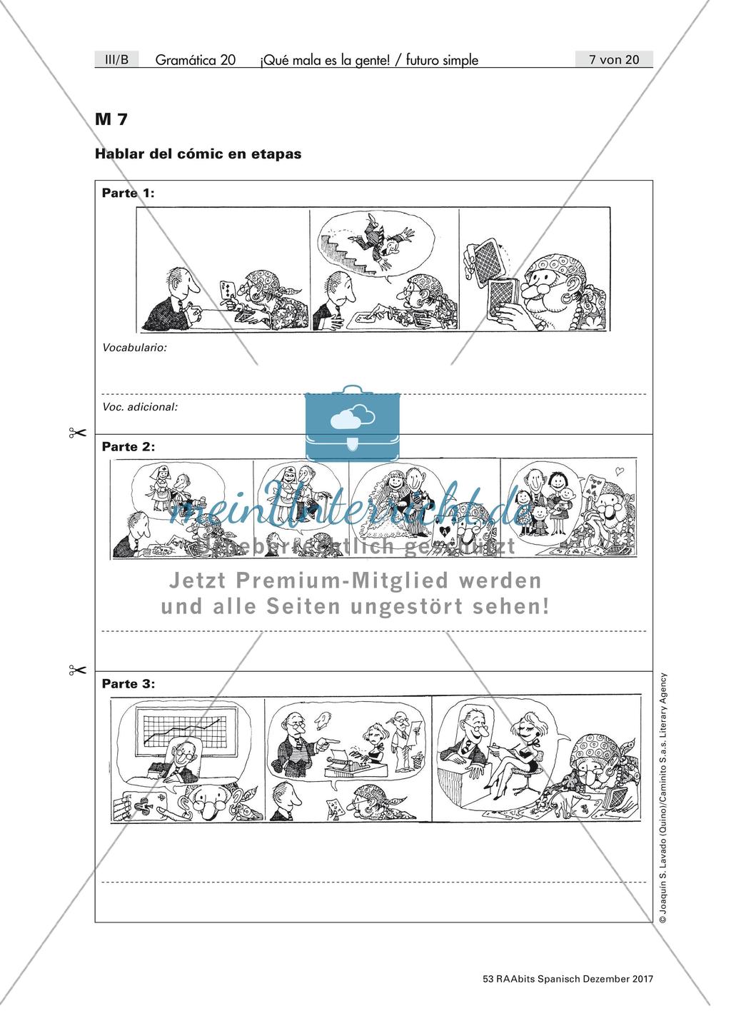 ¡Qué mala es la gente! von Quino: freies Sprechen Preview 1