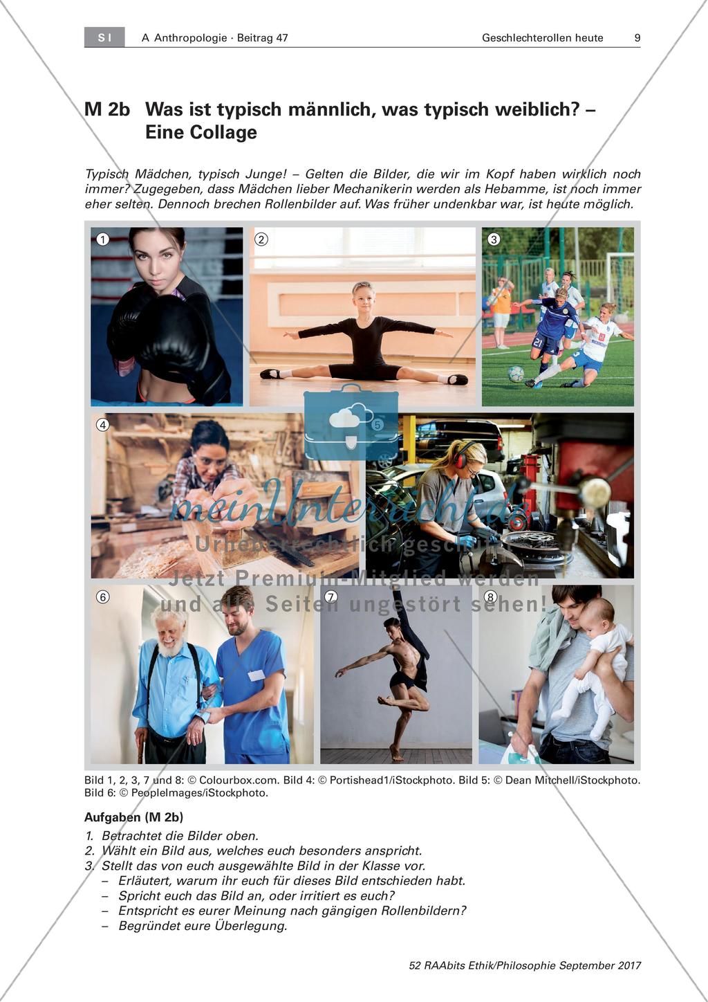 Geschlechterrollen: Begriffsdefinition Preview 3
