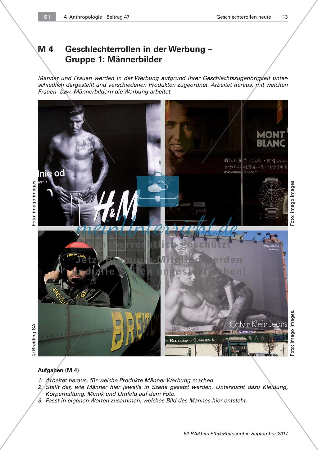 Geschlechterrollen: Sexismus in Werbung und Medien Preview 1