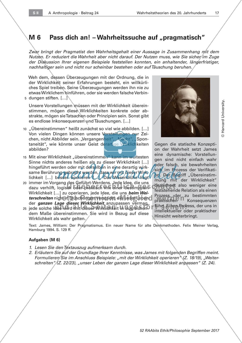 Wahrheit: Pragmatismus Preview 3