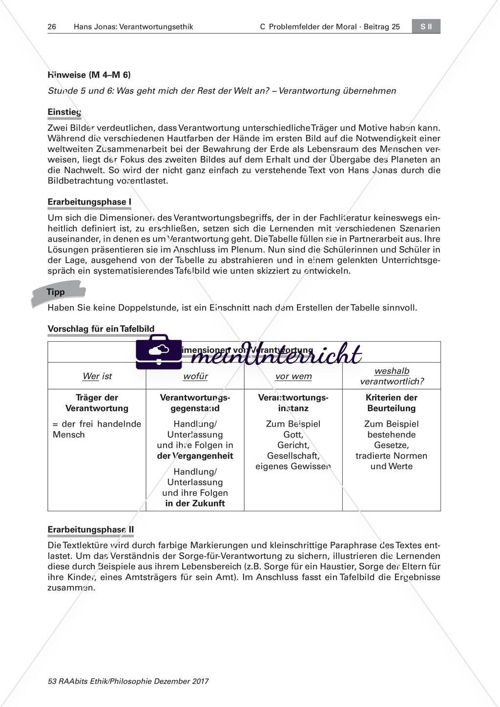 Hans Jonas: Neue Ethik und Verantwortung Preview 10