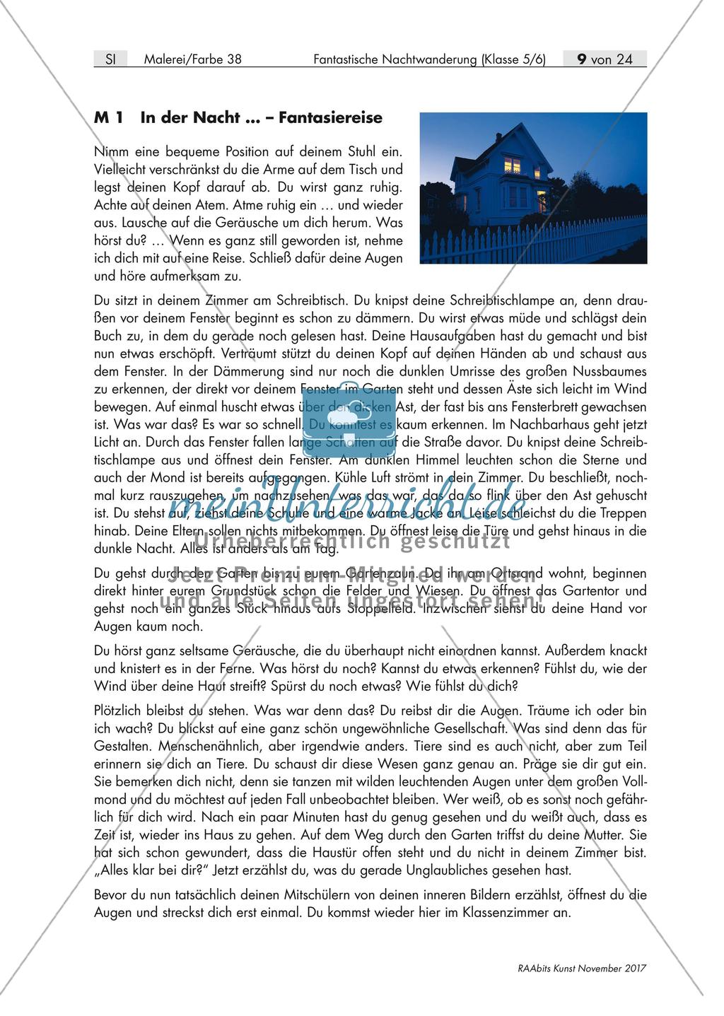 Nachts ist alles anders - eine Fantasiereise Preview 1