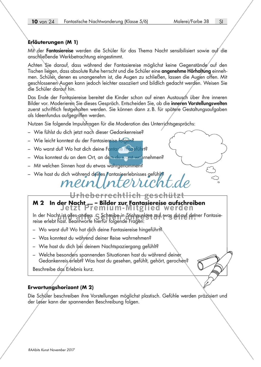 Nachts ist alles anders - eine Fantasiereise Preview 2