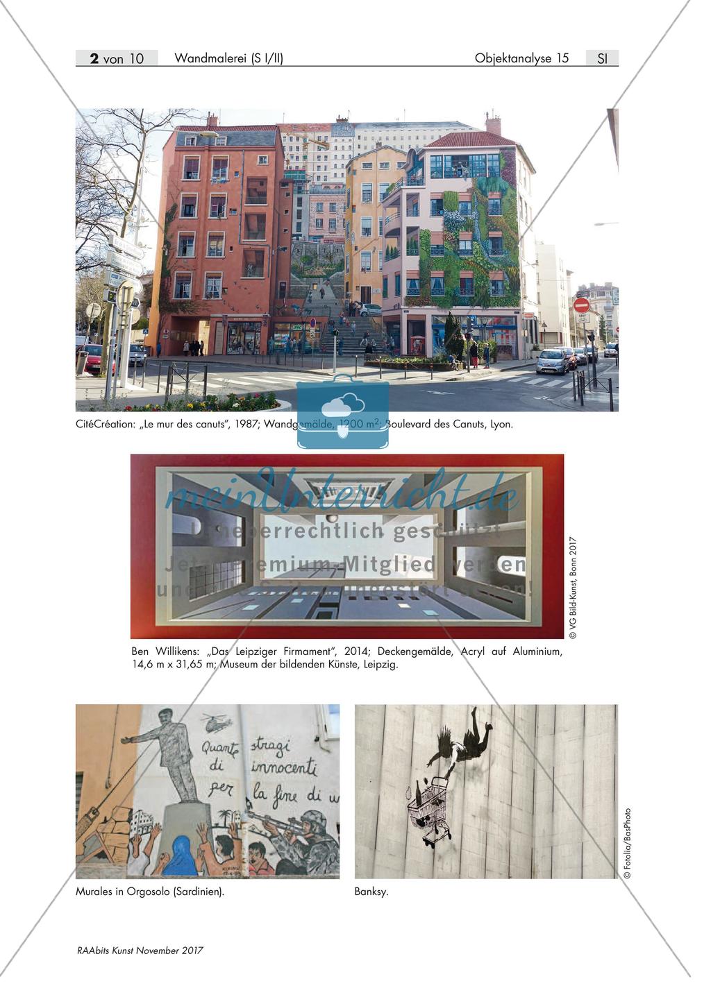Wandmalerei - Von der Steinzeit bis zu zeitgenössischen Murals Preview 2