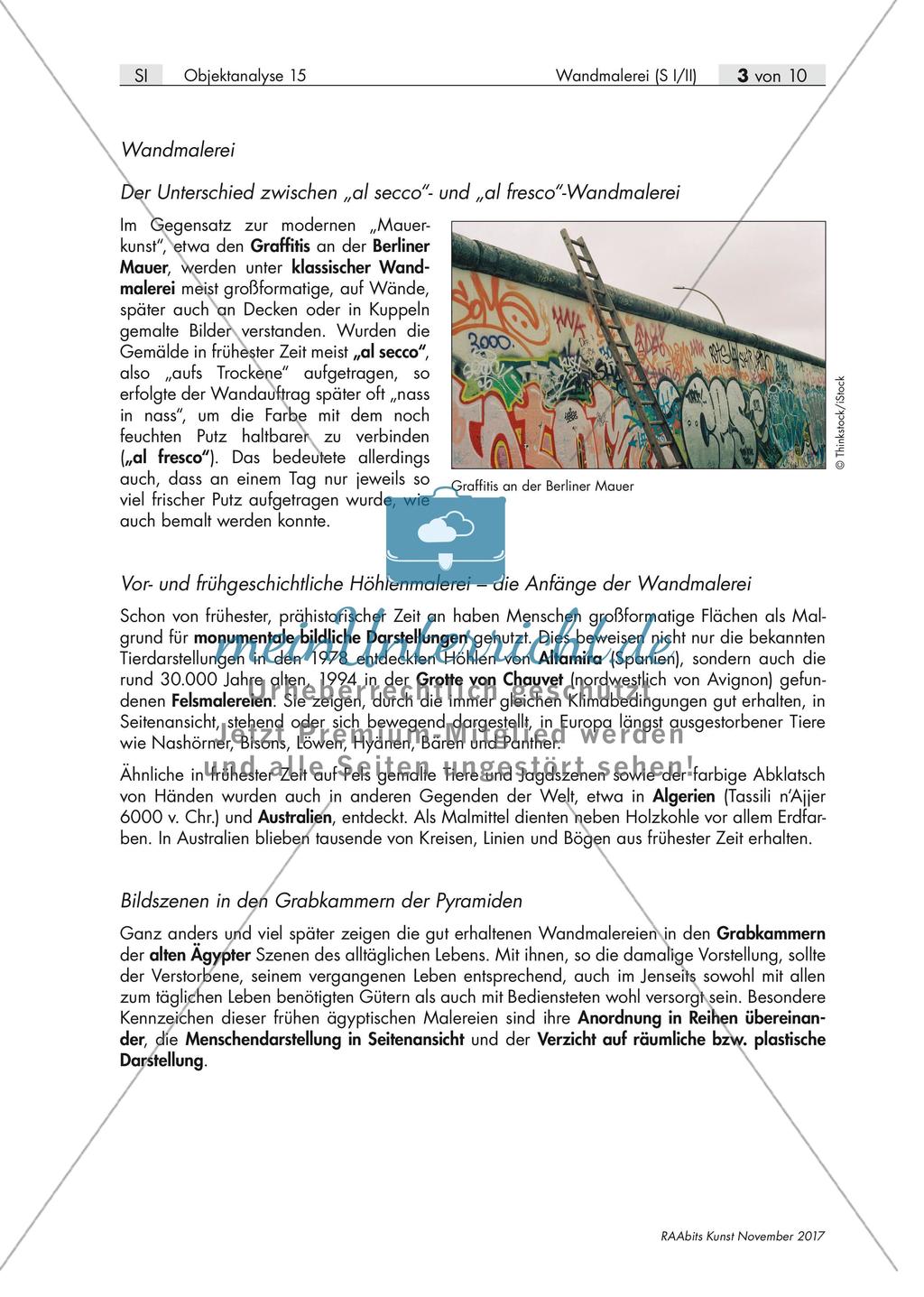 Wandmalerei - Von der Steinzeit bis zu zeitgenössischen Murals Preview 3