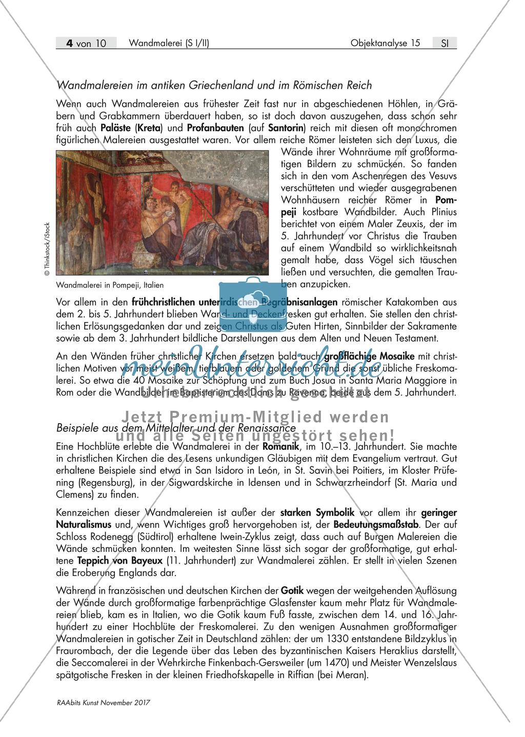 Wandmalerei - Von der Steinzeit bis zu zeitgenössischen Murals Preview 4