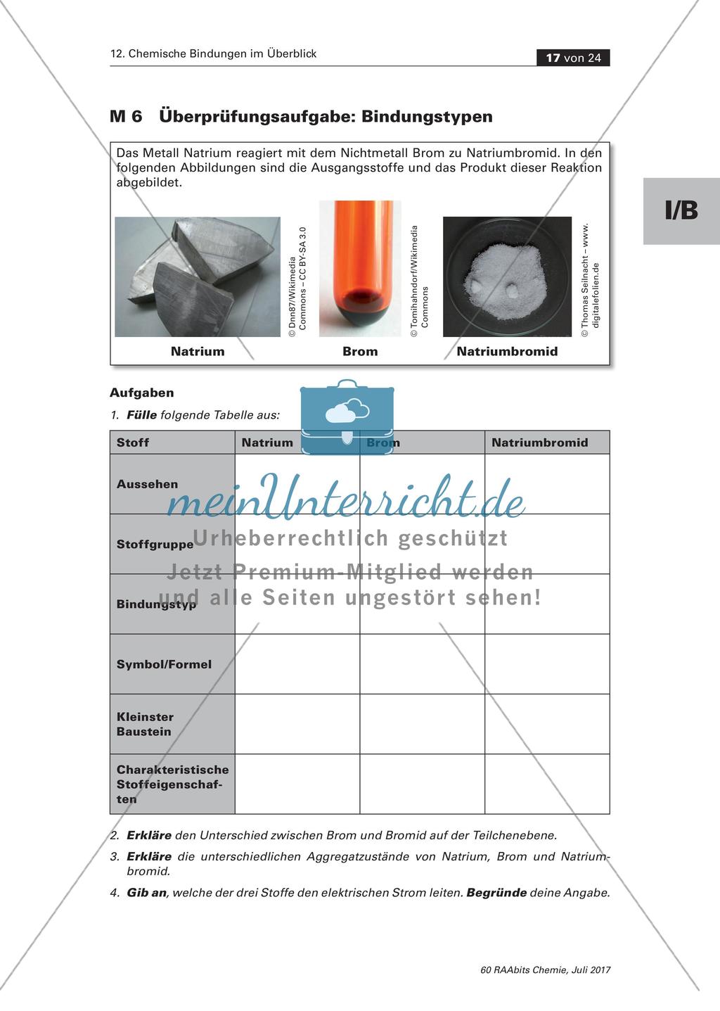 Chemische Bindungen Preview 12
