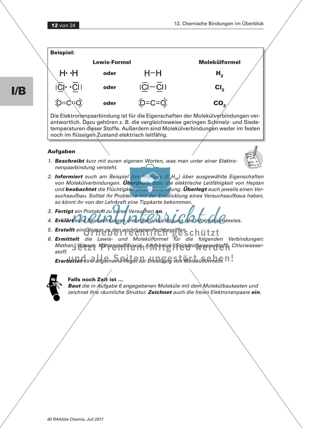 Chemische Bindungen Preview 7