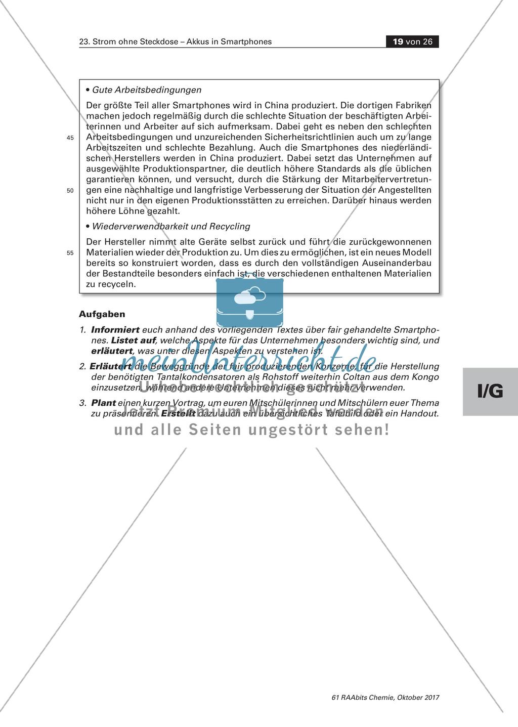 Chemische Energiequellen: Akkus in Smartphones Preview 14