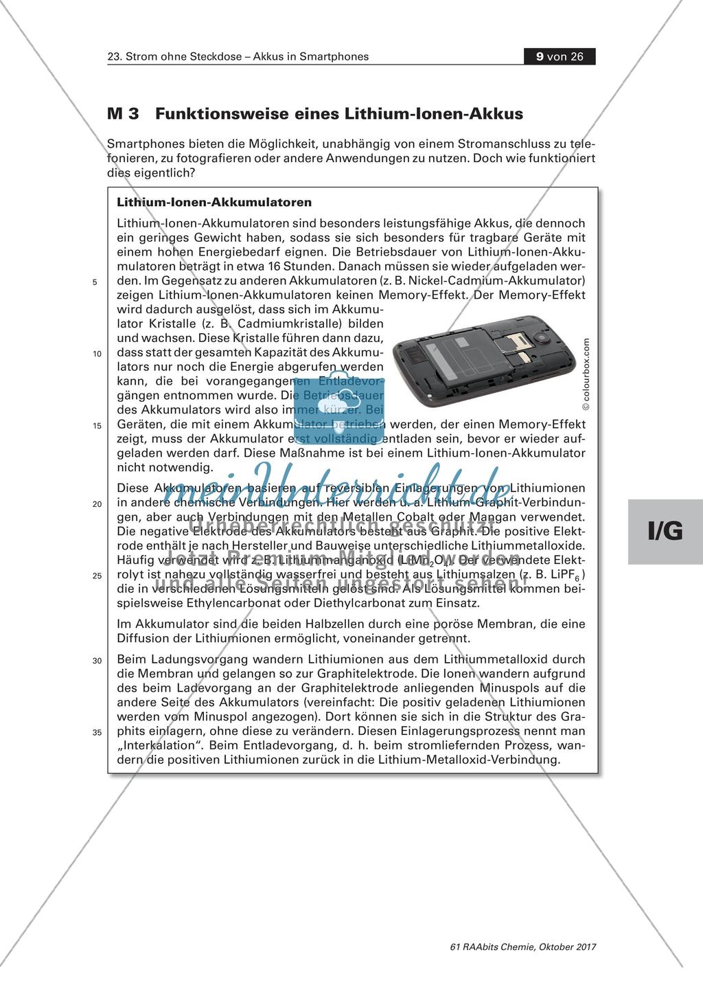 Chemische Energiequellen: Akkus in Smartphones Preview 4