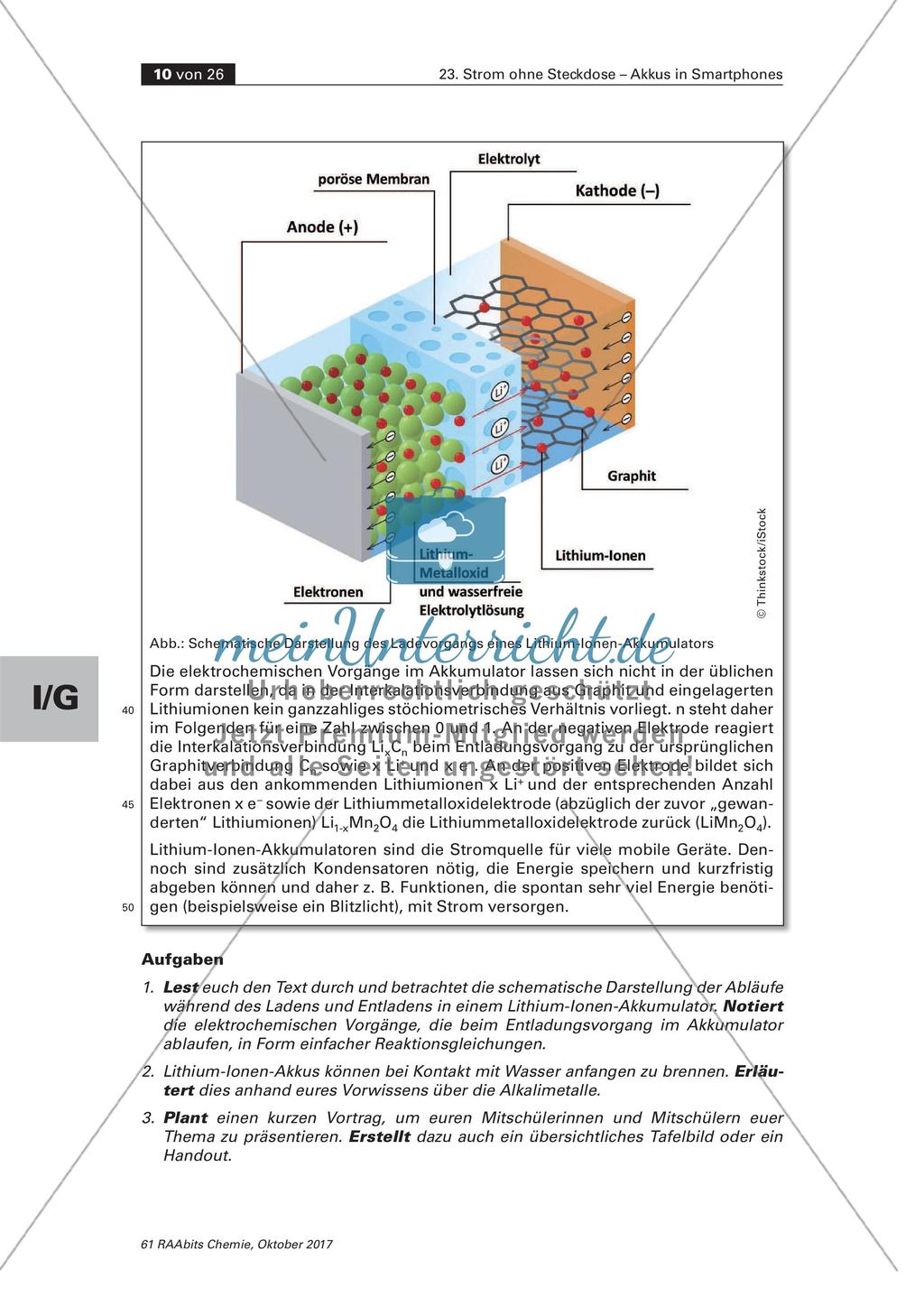 Chemische Energiequellen: Akkus in Smartphones Preview 5