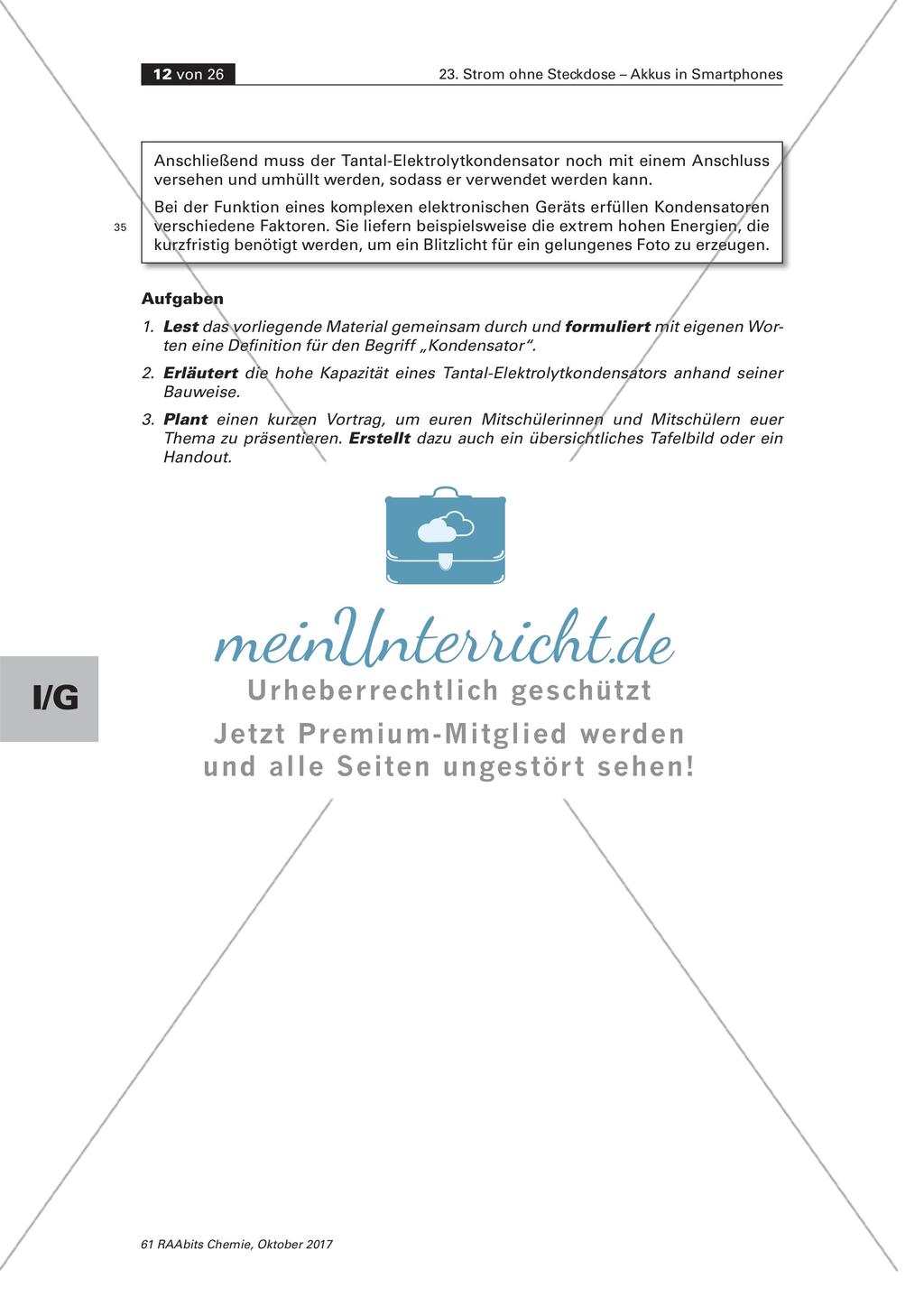Chemische Energiequellen: Akkus in Smartphones Preview 7