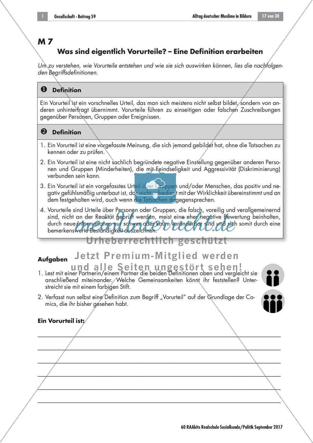 Alltag deutscher Muslime im Comic: Eine Comicrallye Preview 5