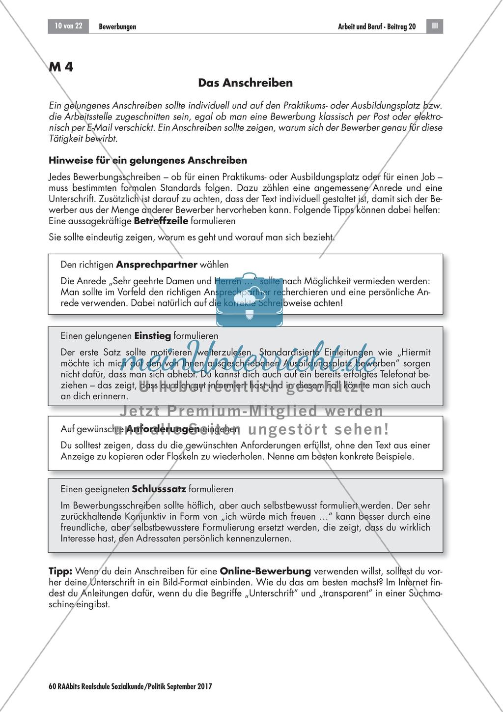 Bewerbungen Preview 4